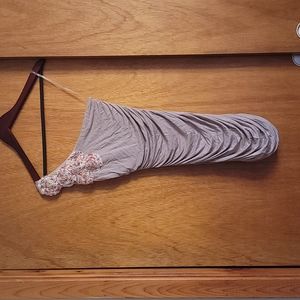 Forever 21 Floral One Shoulder Bodycon Dress